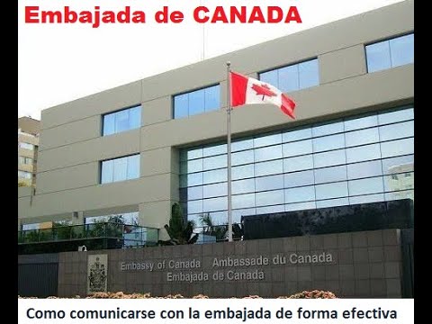 Horarios del Consulado de Canadá en Barcelona