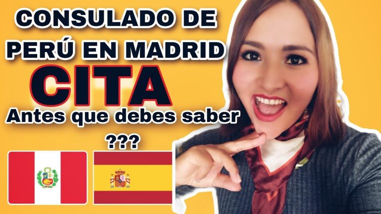 Horarios y contacto Consulado Perú en Barcelona