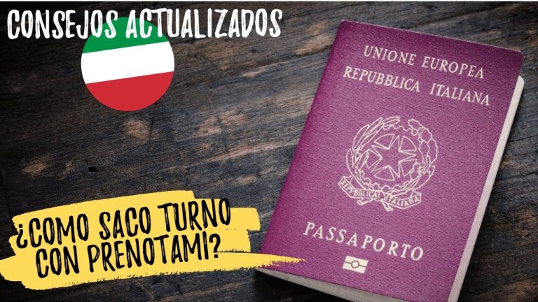 Consulado Italiano en Barcelona: renovación de pasaporte