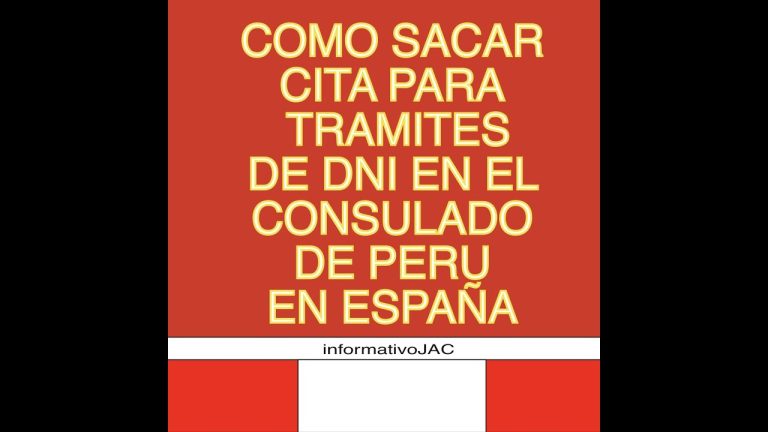 Renueva tu DNI peruano en Barcelona | Consulado del Perú