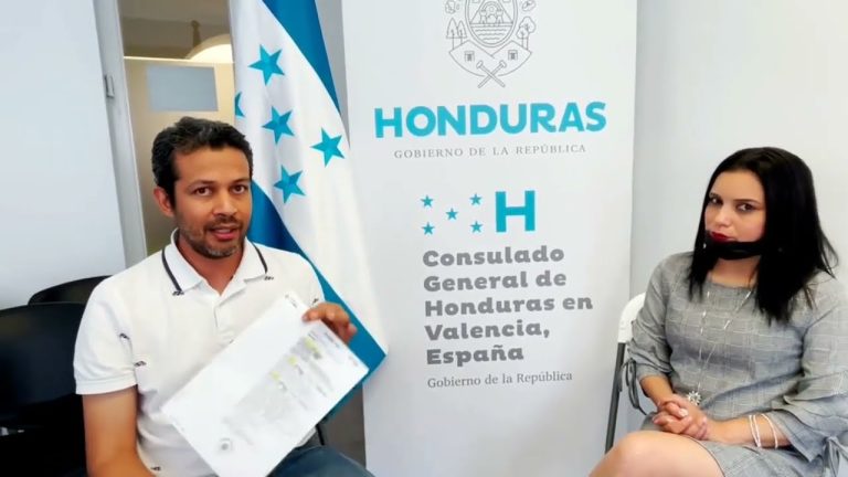 Inscripción de nacimiento en Consulado de Honduras Barcelona